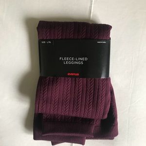 3x fleece leggings